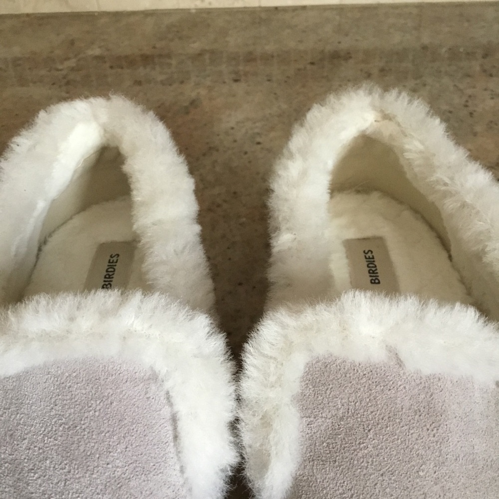 NEW Birdies The Swift Faux Fur Suede Hybrid Slip On Shoes Slippers - Picture 12 of 12